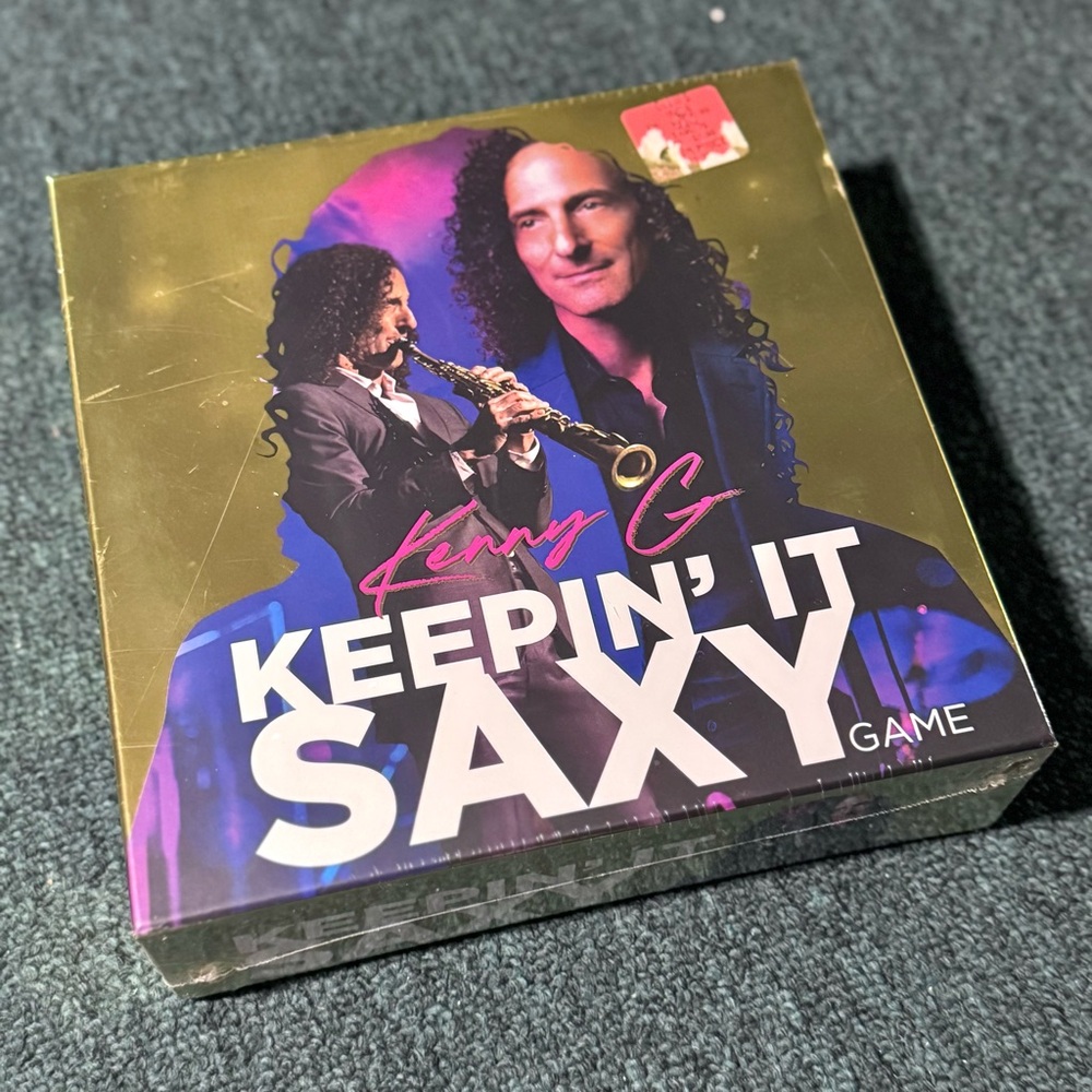 Kenny G - NEW Keepin' It Saxy, Power Of Jazz Music Board Game. 2-4 Players
